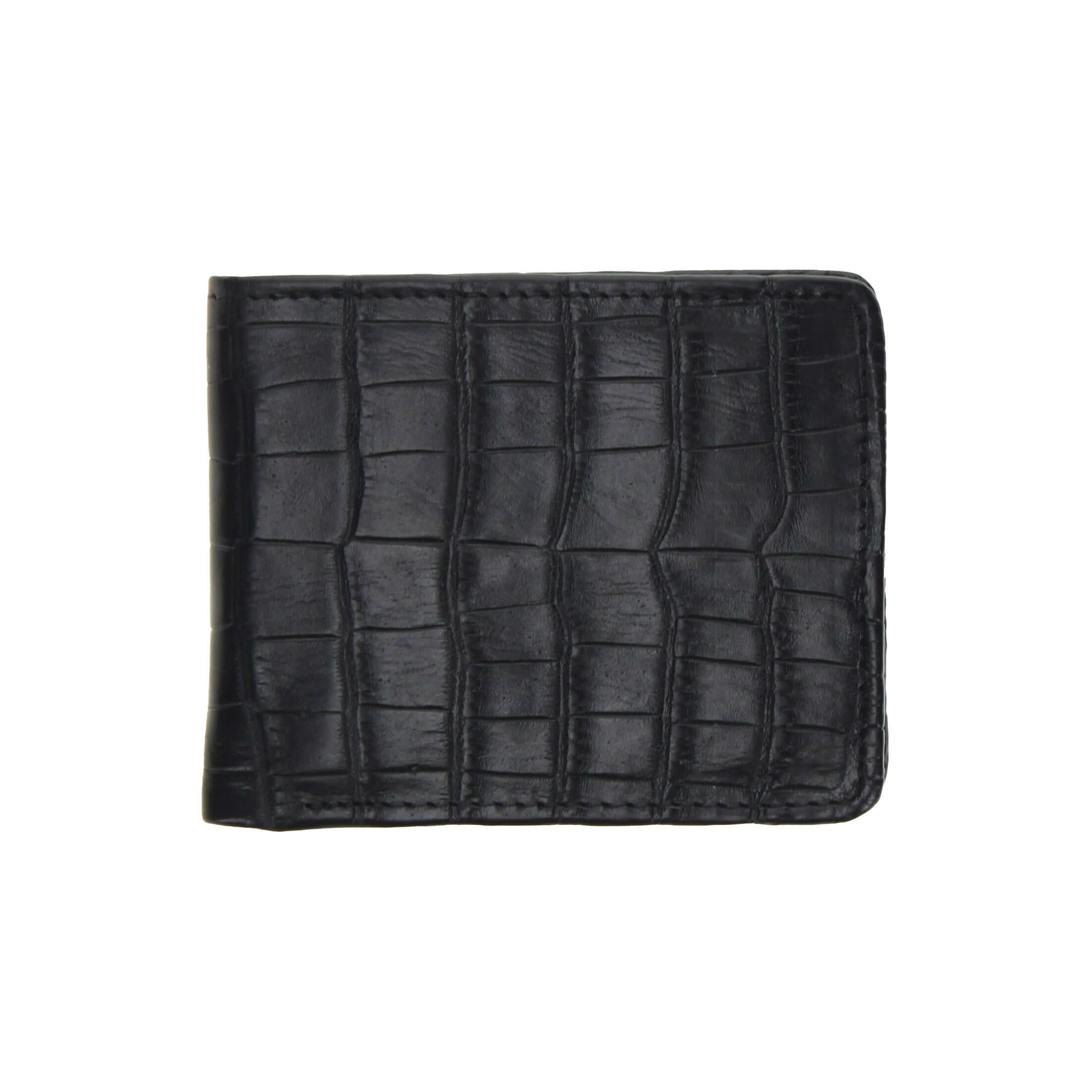 Men's Cognac American Alligator Billfold | Vaccari Boots