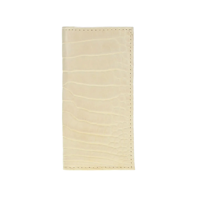 American Alligator Checkbook Wallet