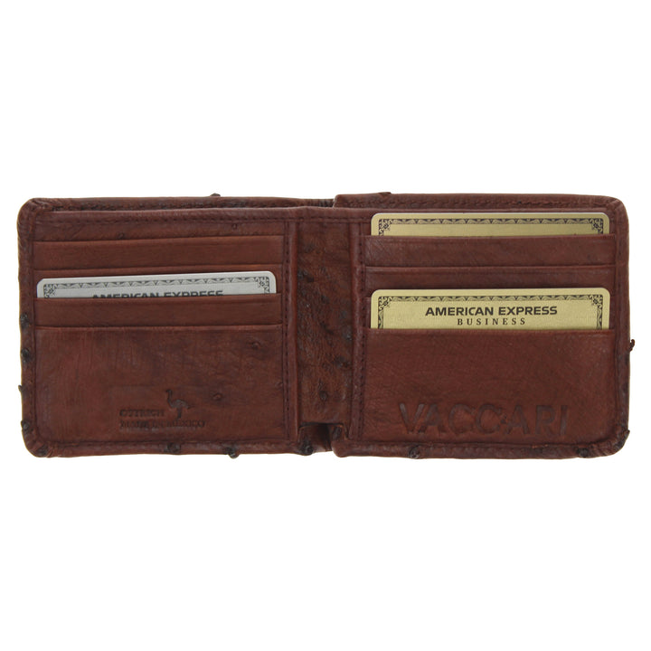 Full Quill Ostrich Billfold