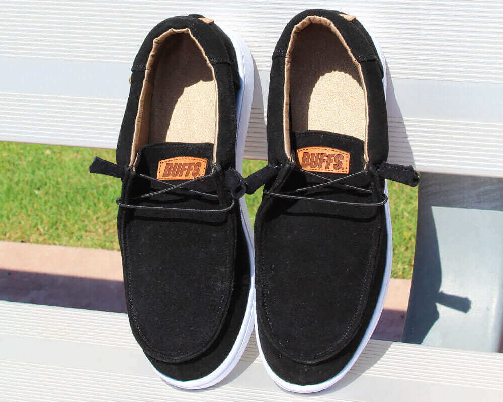 Men's University of Colorado Black Leather Shoe Myles by Vaccari University