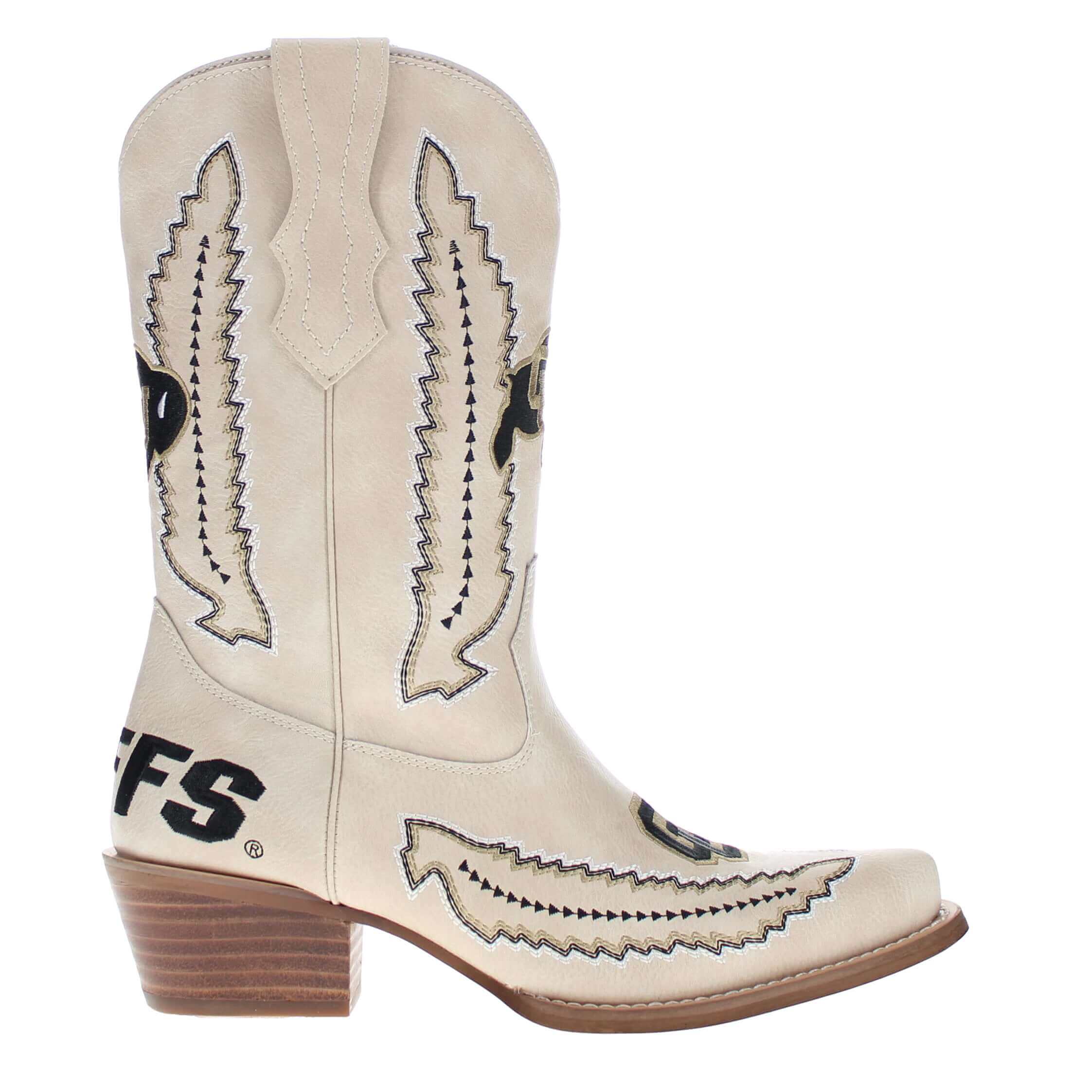 University of Colorado Mimi Short Bone Boot By V By Vaccari