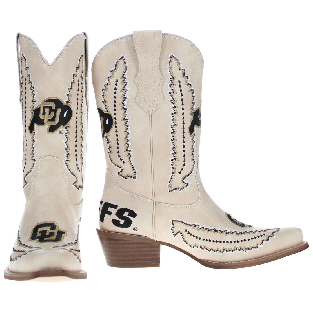 University of Colorado Mimi Short Bone Boot By V By Vaccari