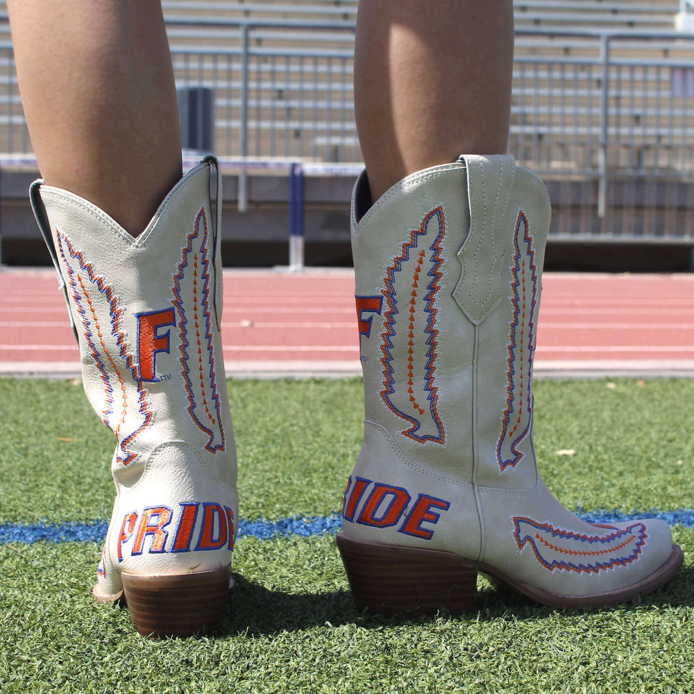 University of Florida Mimi Short Bone Boot By V By Vaccari