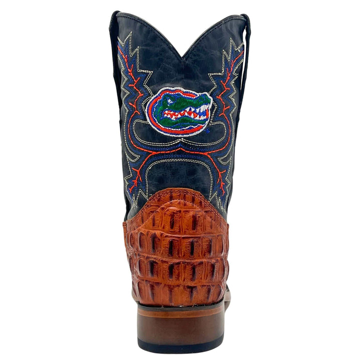 Kid's University of Florida Gators Square Toe Cowboy Boots Hudson by Vaccari