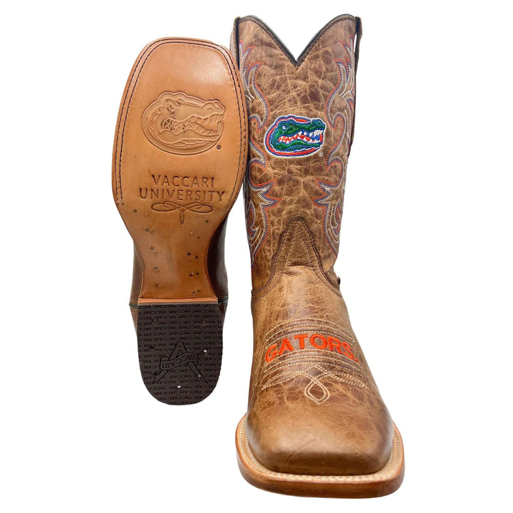 men's university of florida gators cowboy boots tan Luke