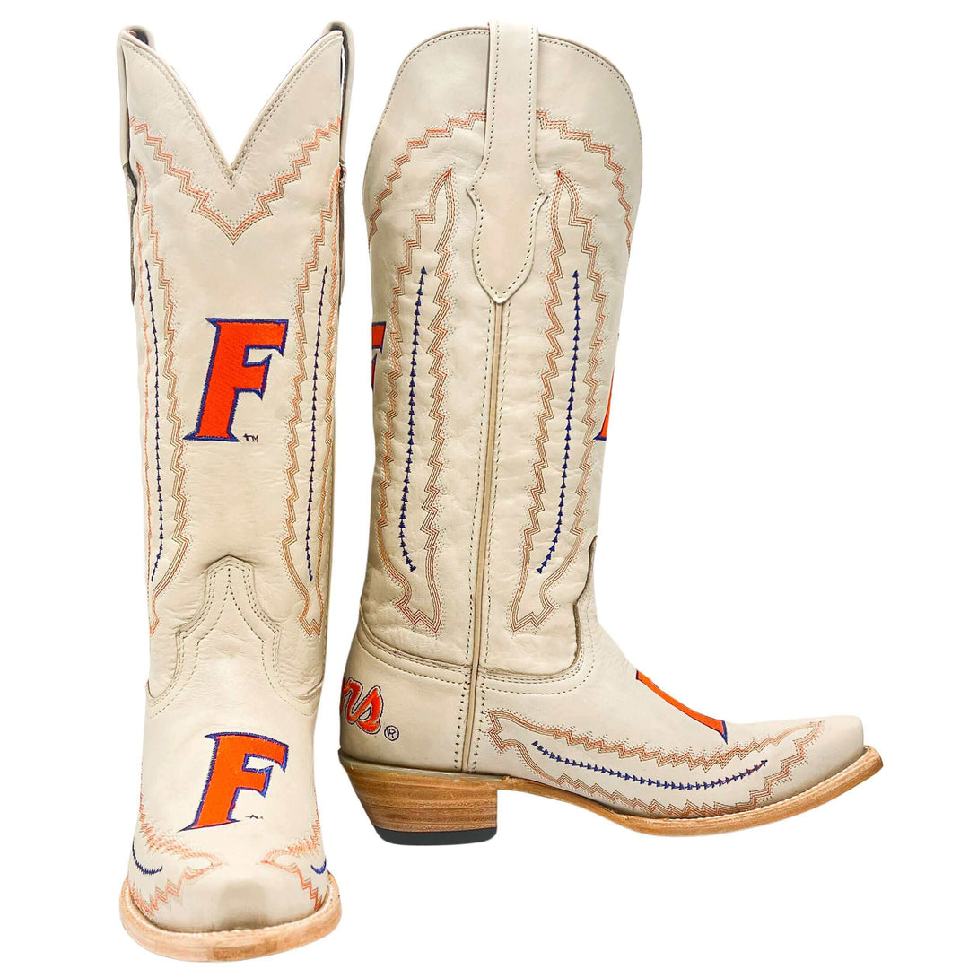 women's university of florida gators bone cowgirl boots Naomi