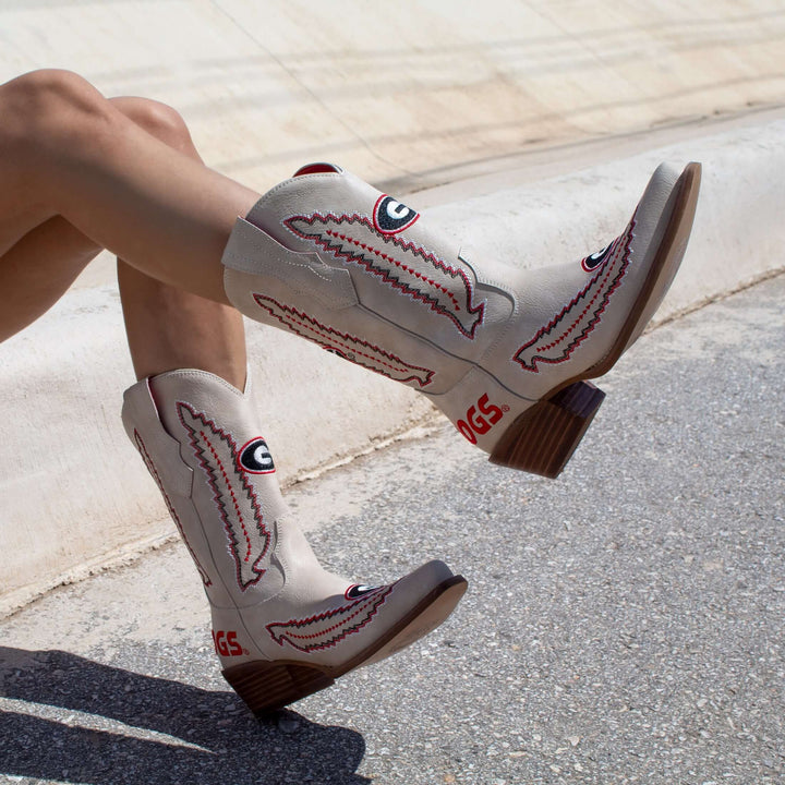 University of Georgia Mimi Short Bone Boot By V By Vaccari