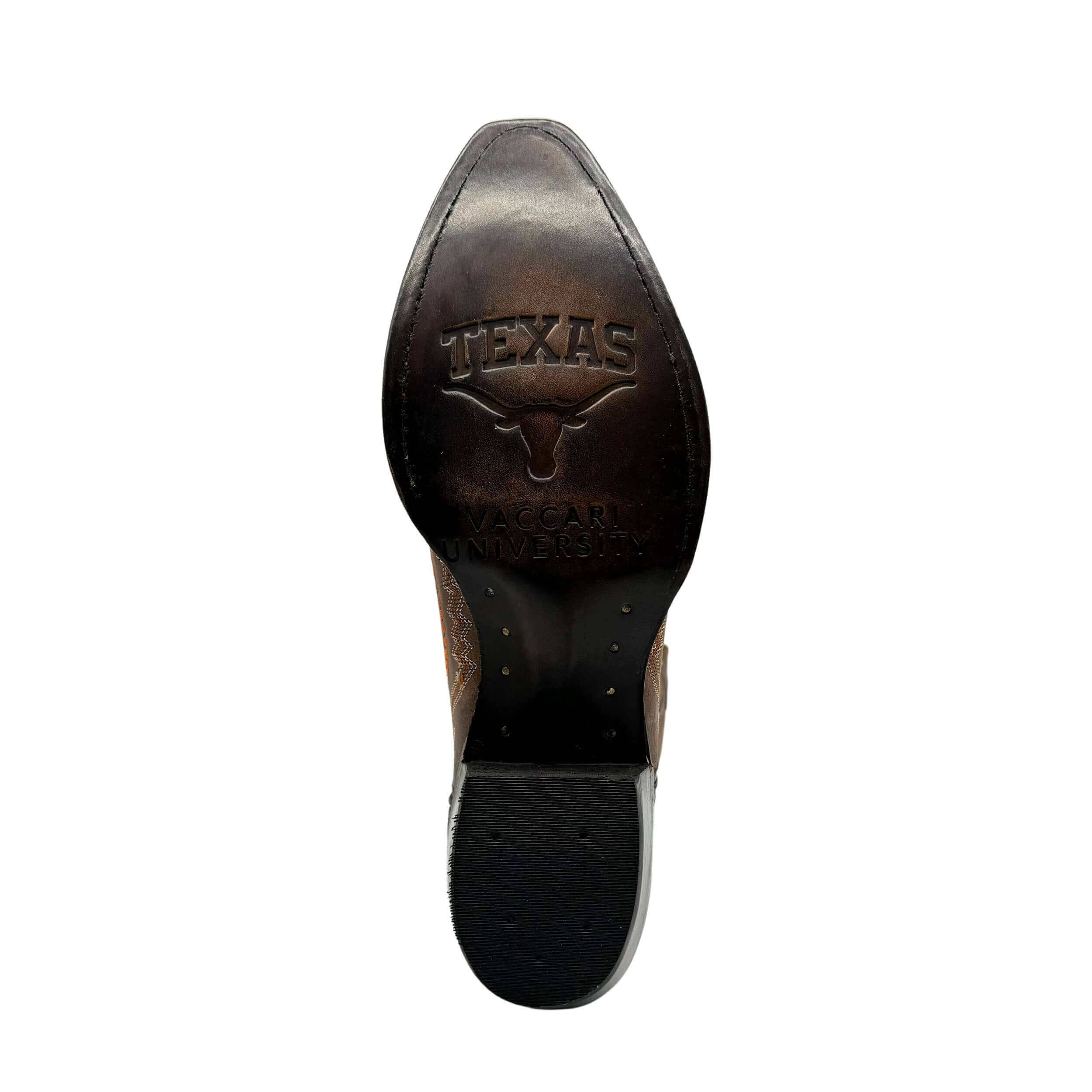 Women's University of Texas Brown Cowgirl Boots | Vaccari