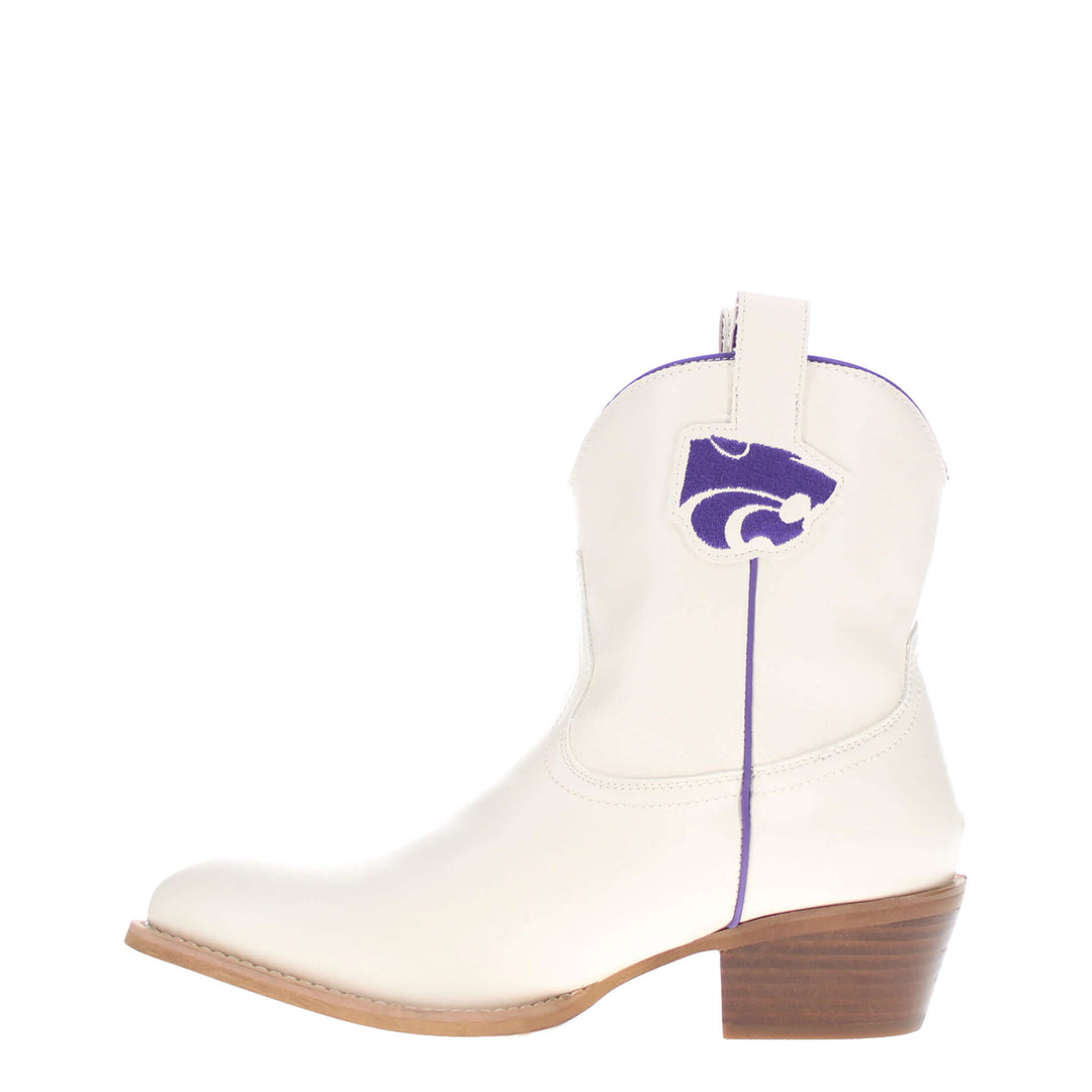 Women's Kansas State University Bone Fringe Bootie Lucy By V By Vaccari