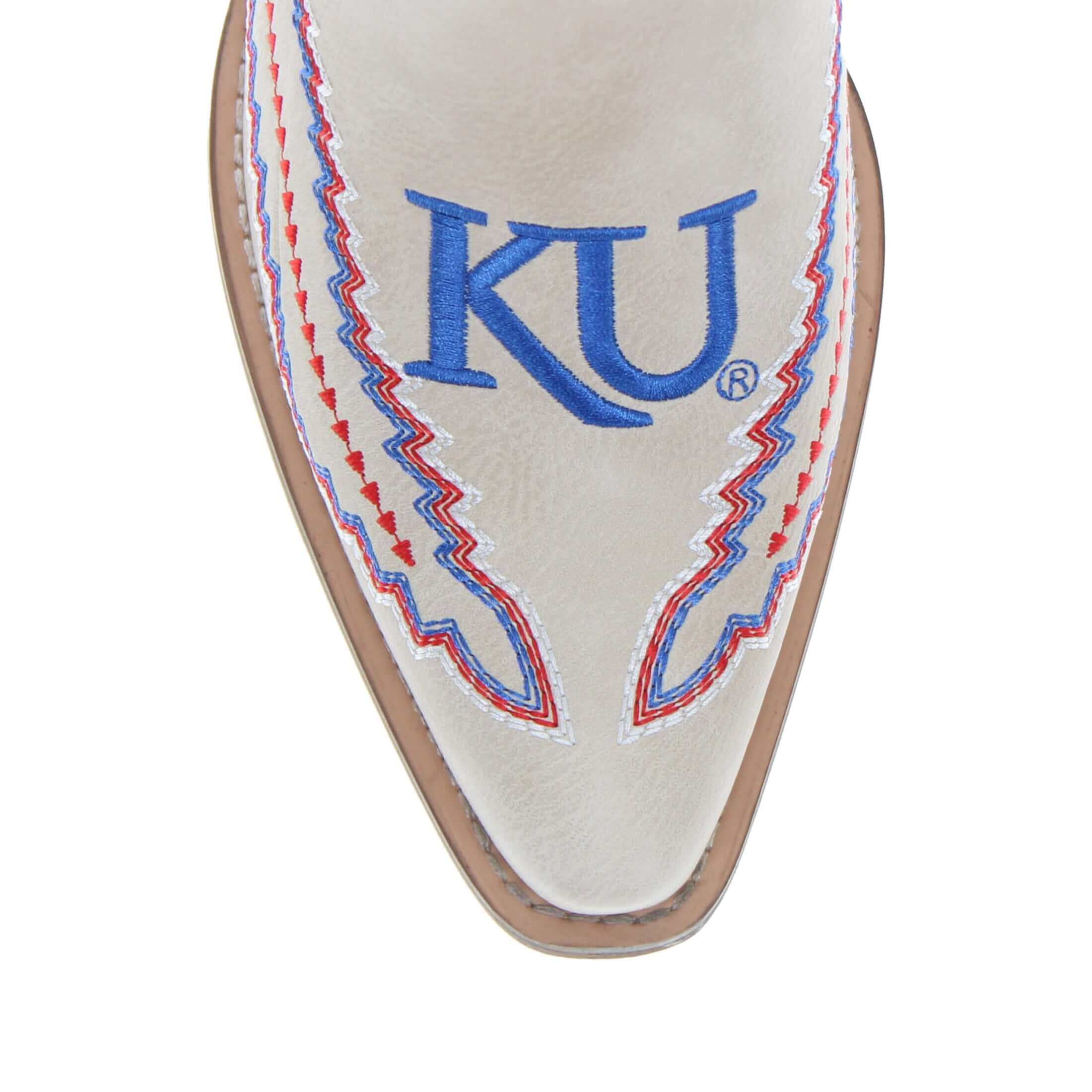 University of Kansas Mimi Short Bone Boot By V By Vaccari
