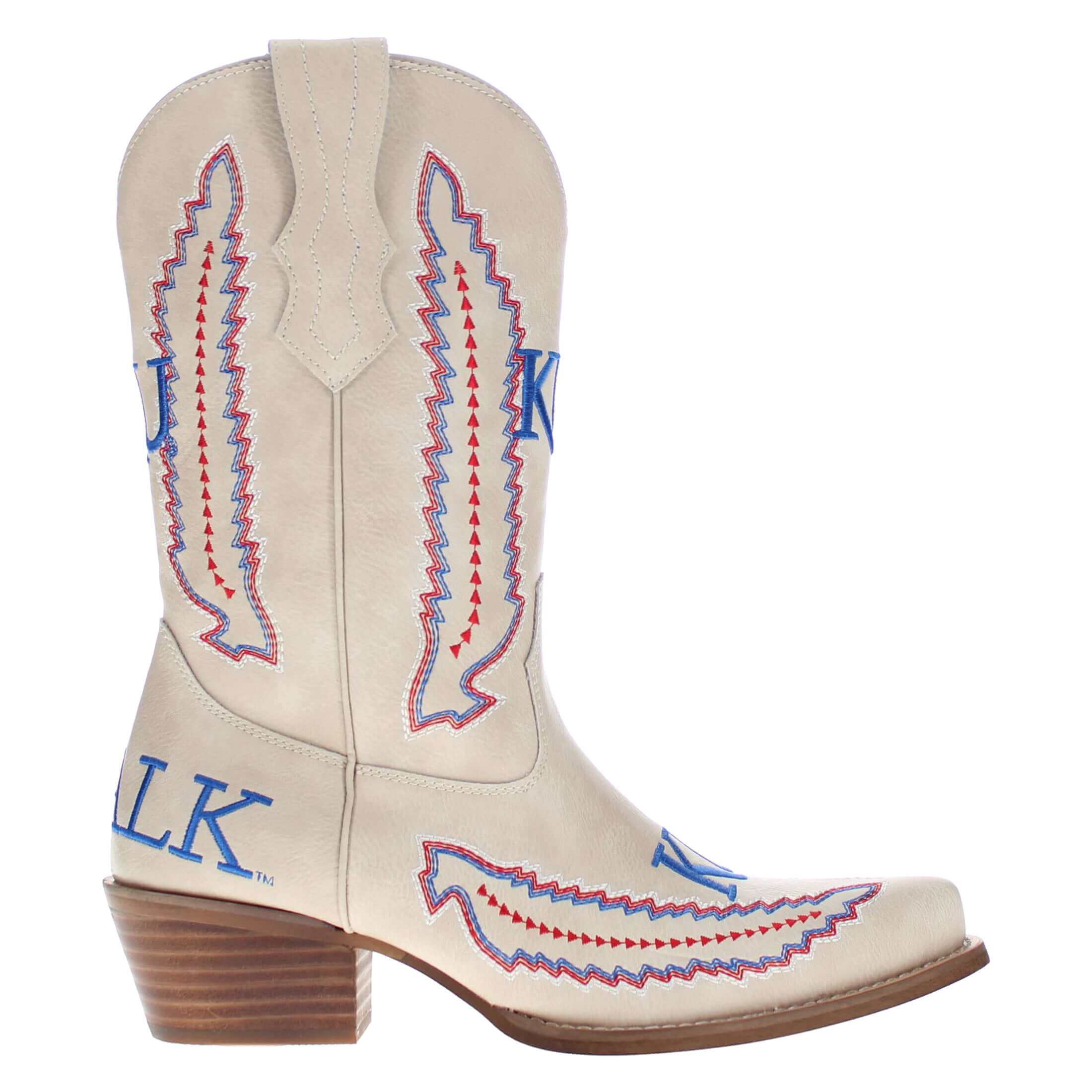 University of Kansas Mimi Short Bone Boot By V By Vaccari