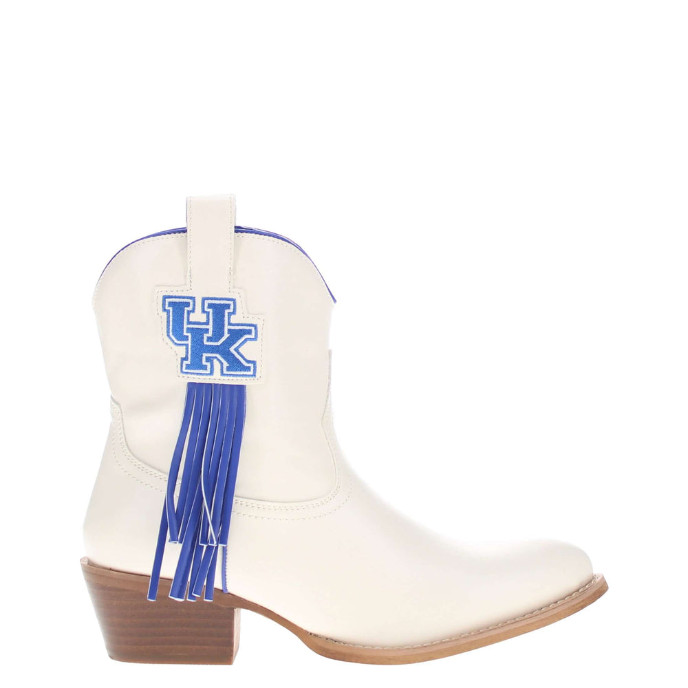Women's University of Kentucky Bone Fringe Bootie Lucy By V By Vaccari