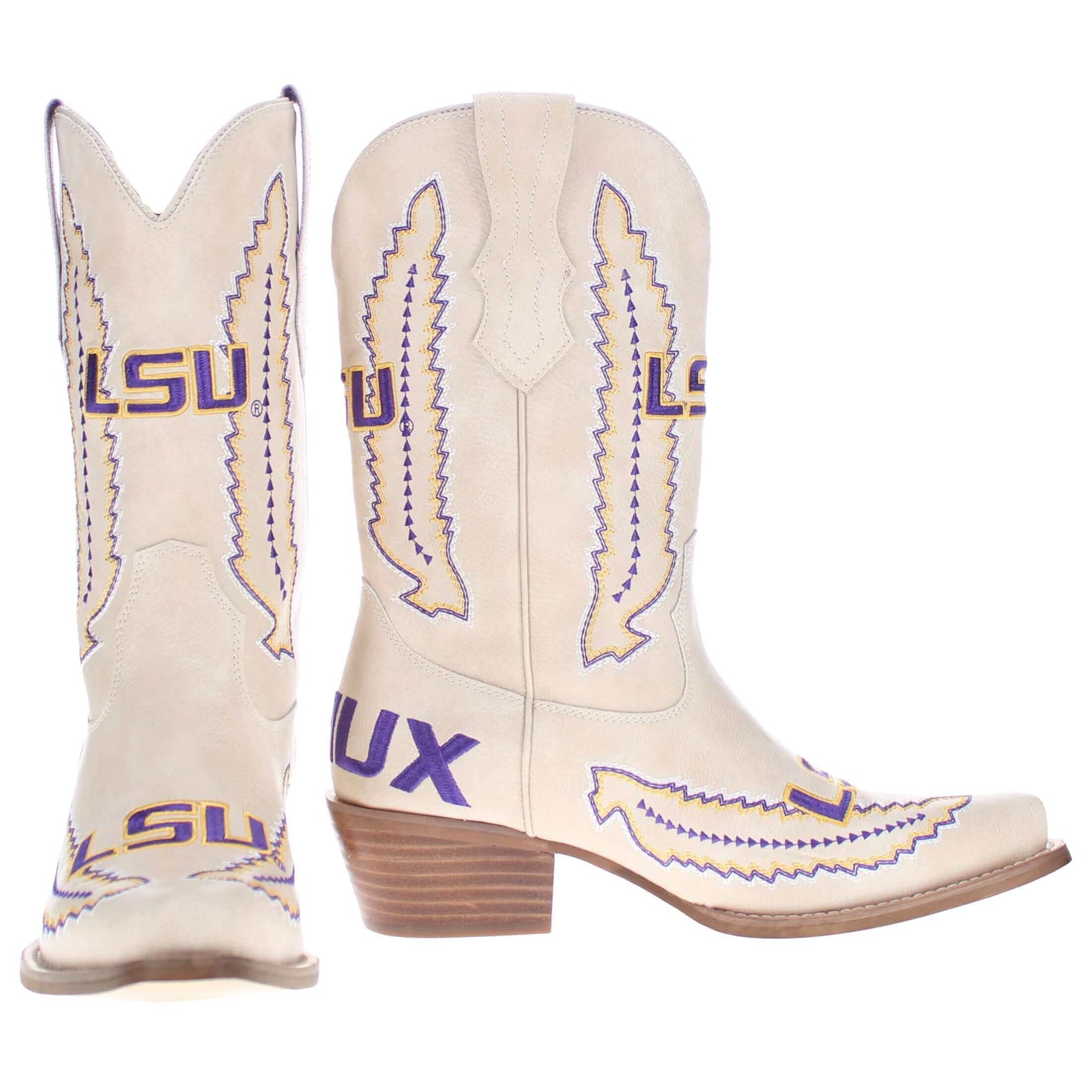 Louisiana State University Mimi Short Bone Boot By V By Vaccari