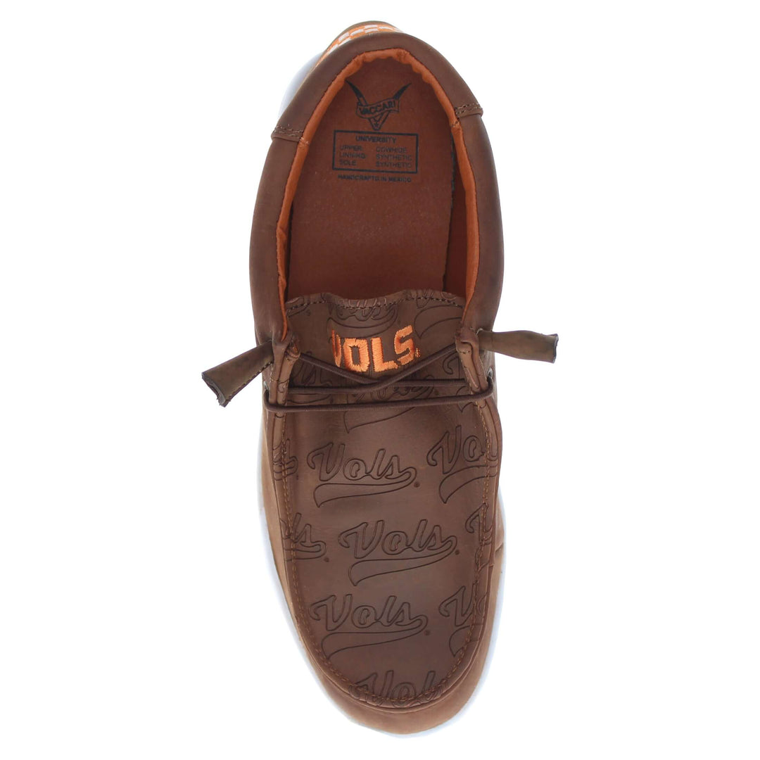 Men's University of Tennessee leather slip-on shoes