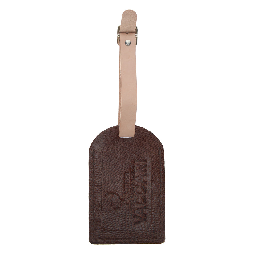 Full Quill Ostrich Luggage Tag