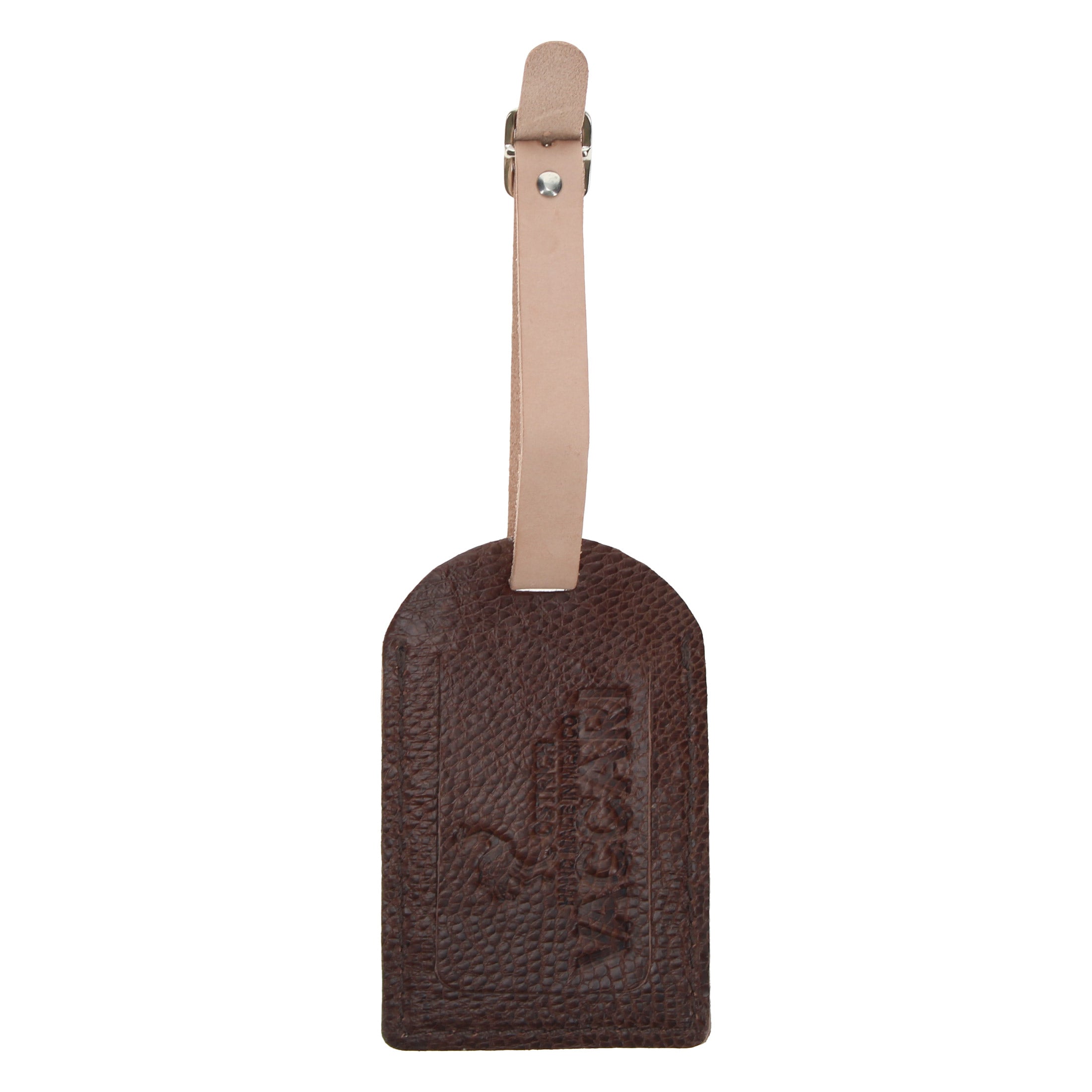 Full Quill Ostrich Luggage Tag