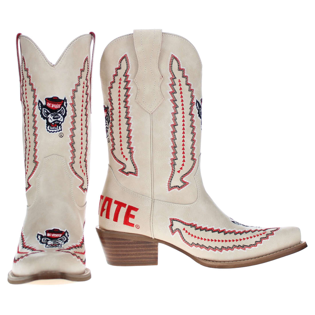 North Carolina State University Mimi Short Bone Boot By V By Vaccari