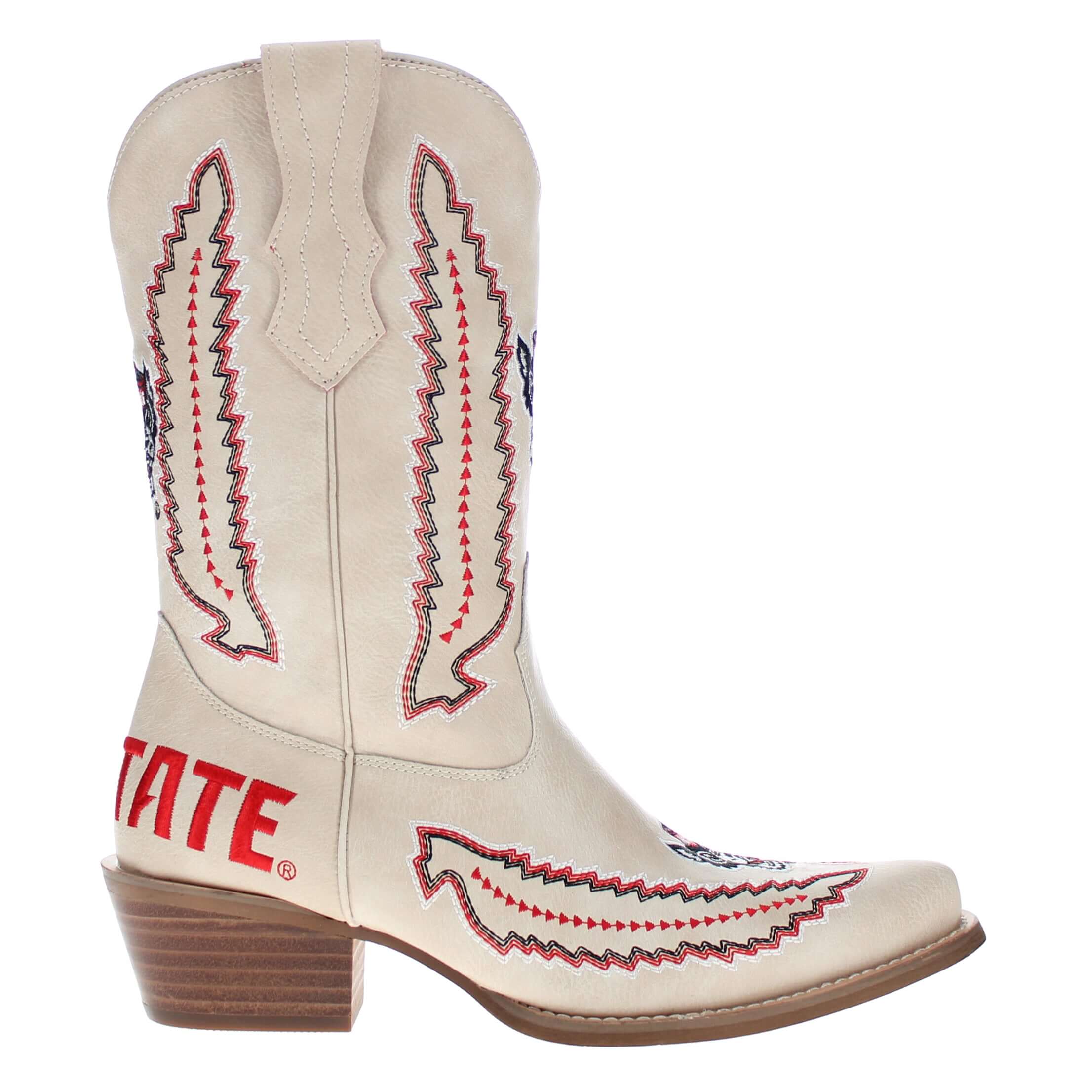 North Carolina State University Mimi Short Bone Boot By V By Vaccari