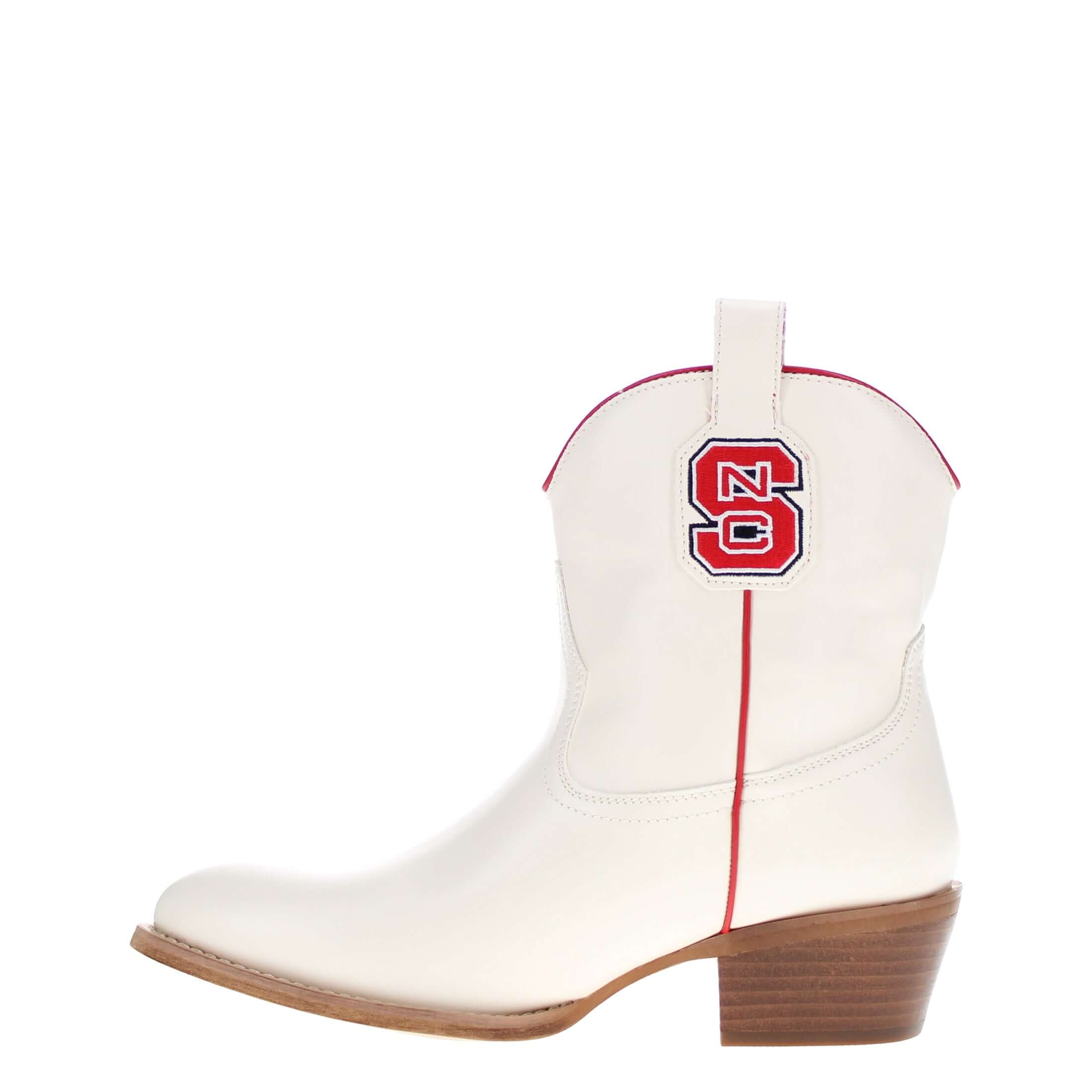 Women's NC State University Bone Fringe Bootie Lucy By V By Vaccari