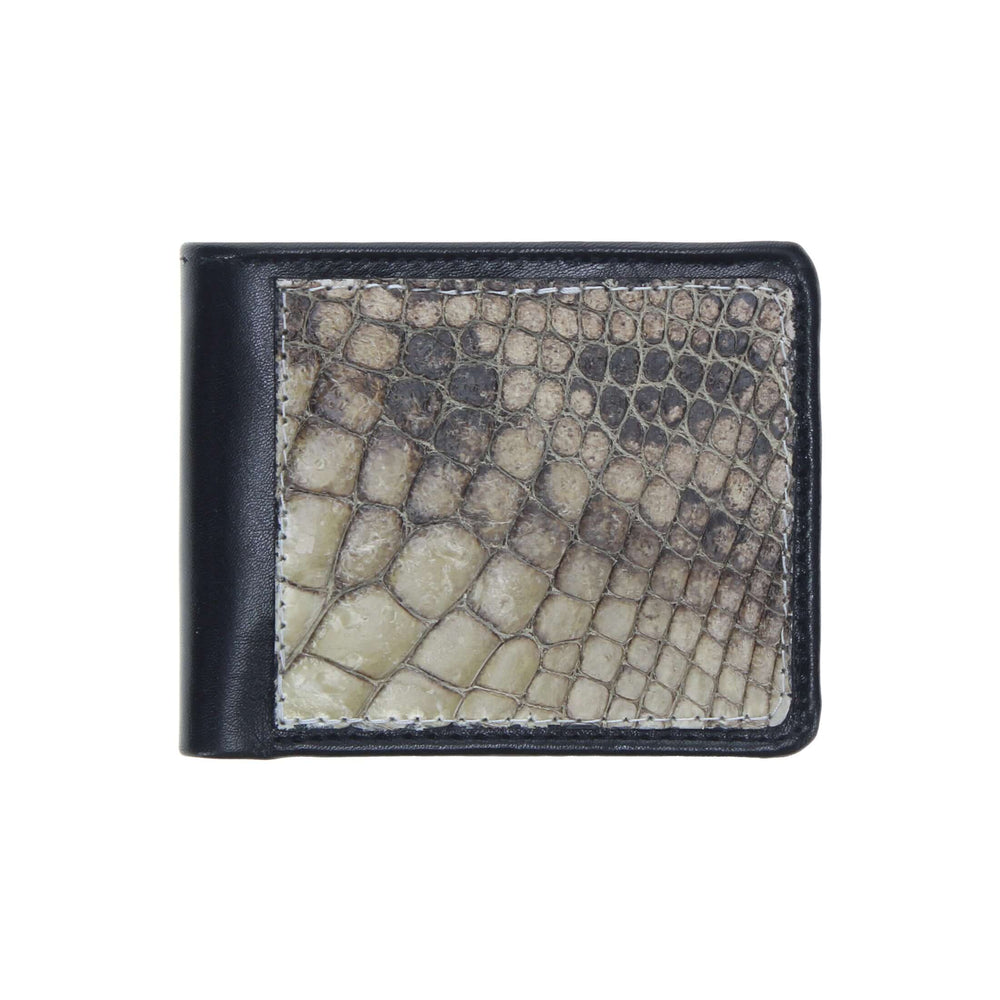 Natural American Alligator Billfold Wallet by Vaccari
