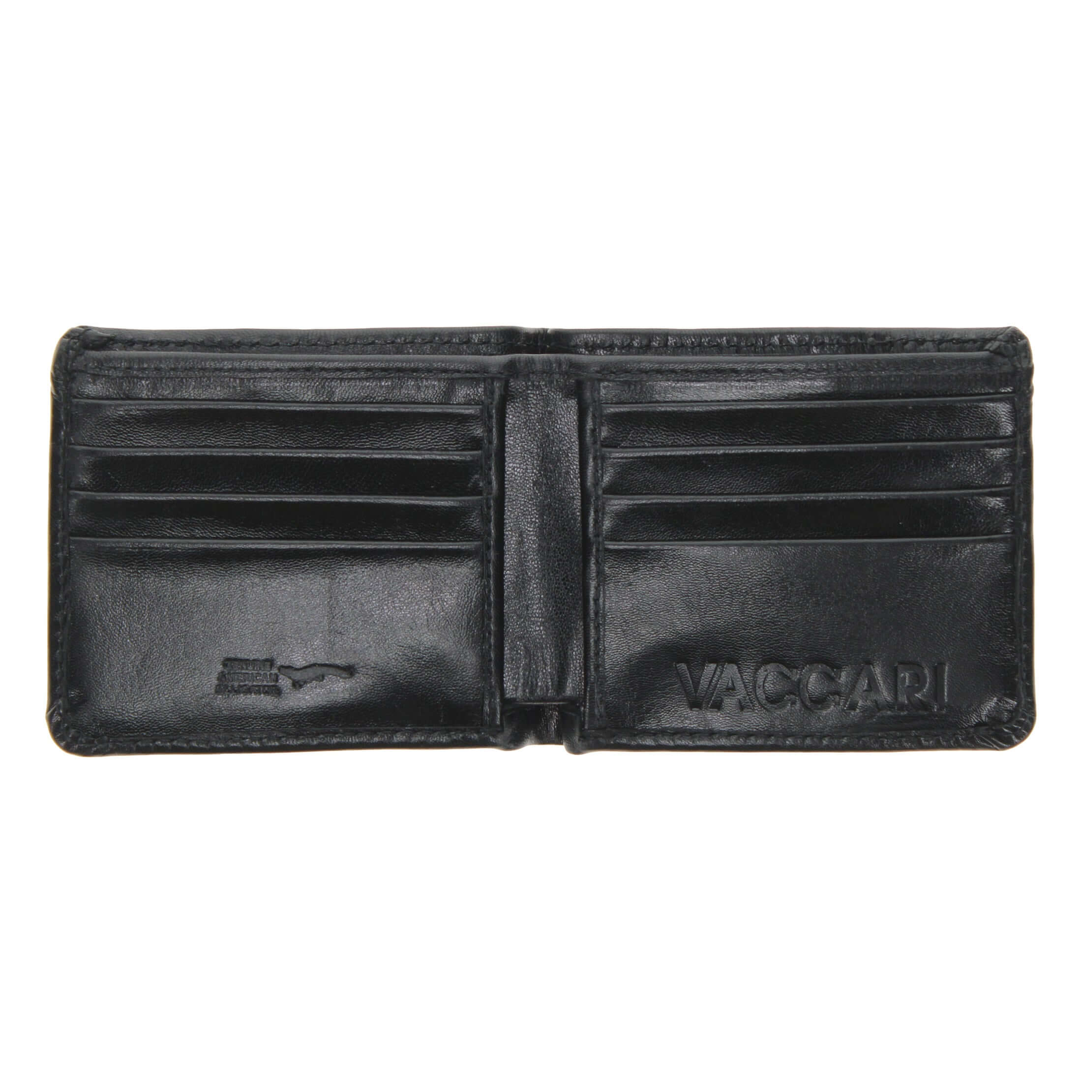 Natural American Alligator Billfold Wallet by Vaccari