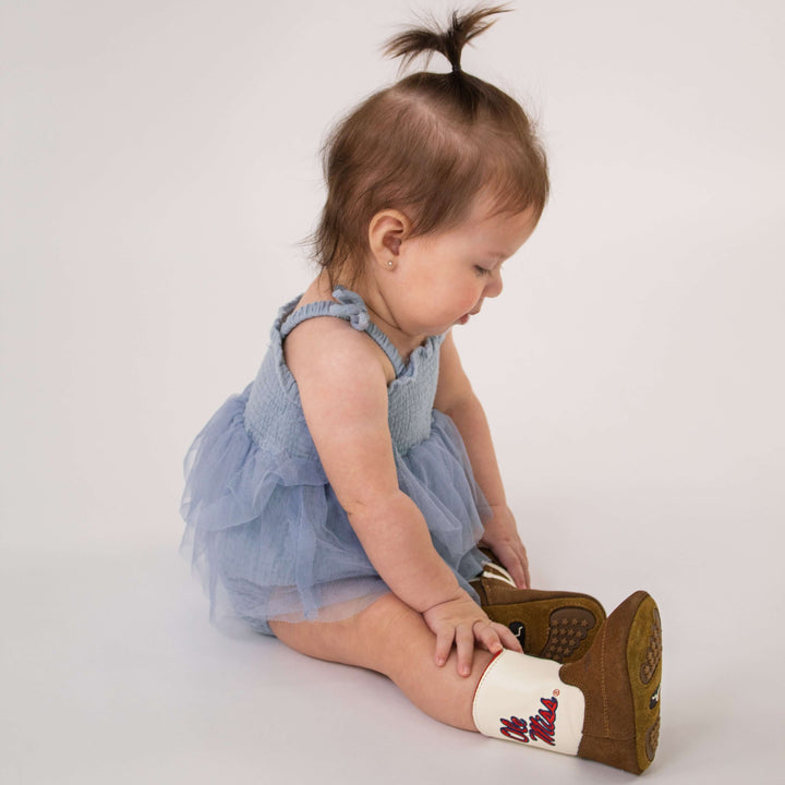 Infant University of Mississippi Boot by V by Vaccari