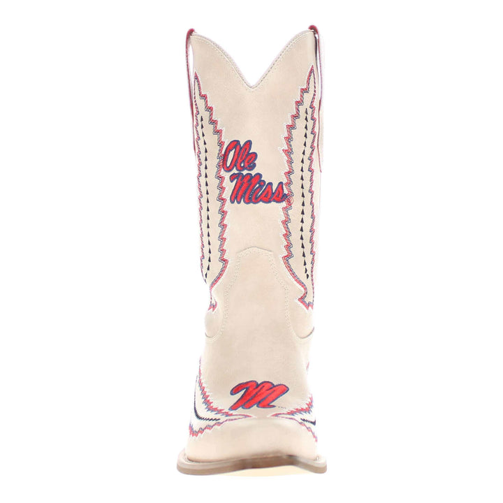 University of Mississippi Mimi Short Bone Boot By V By Vaccari
