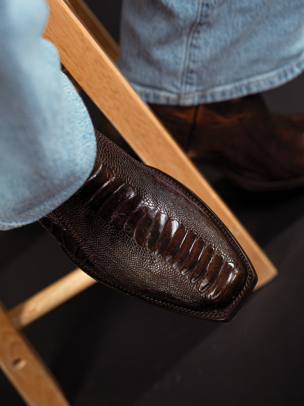 Ostrich Boots