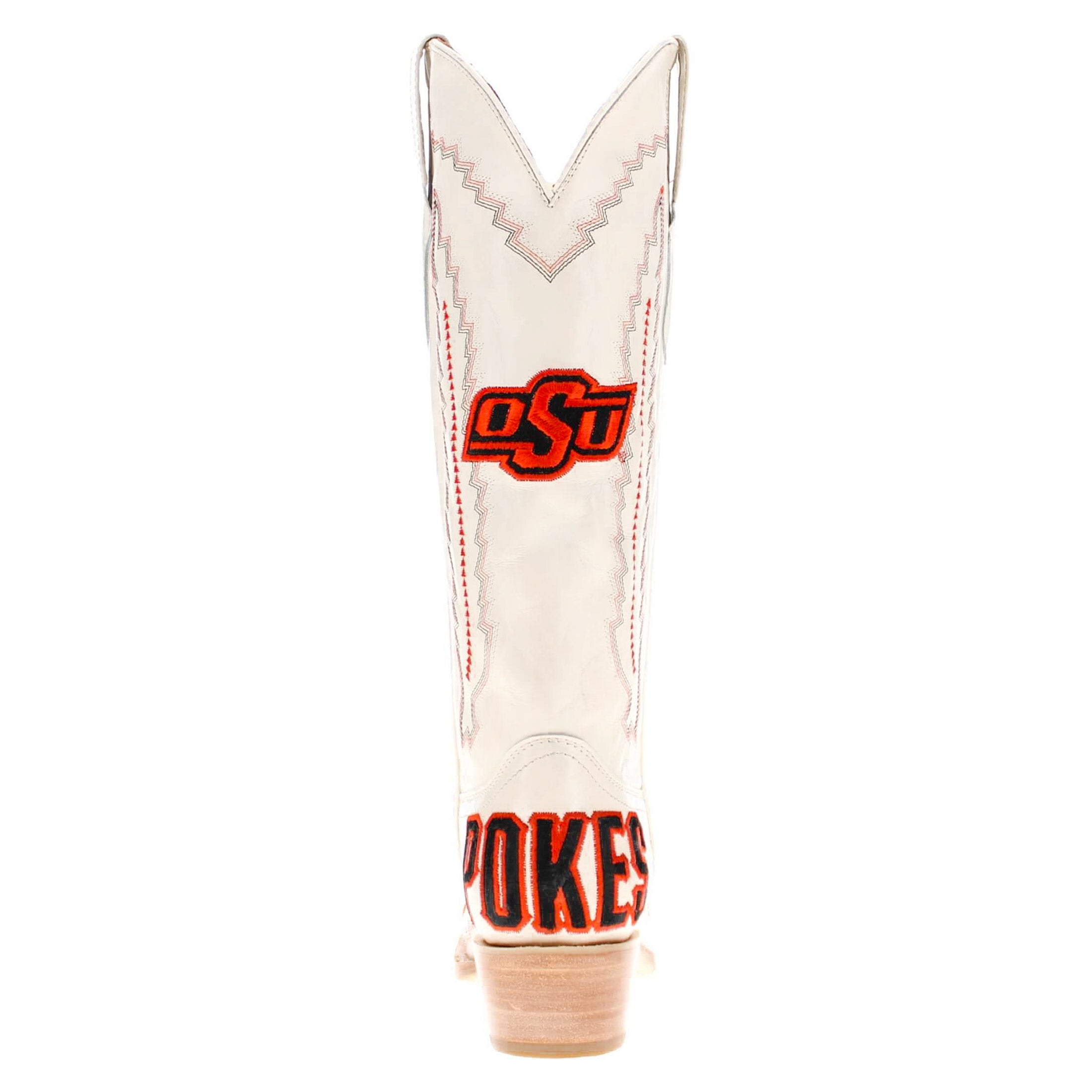 Women's OSU Bone Cowgirl Boots | Vaccari Boots