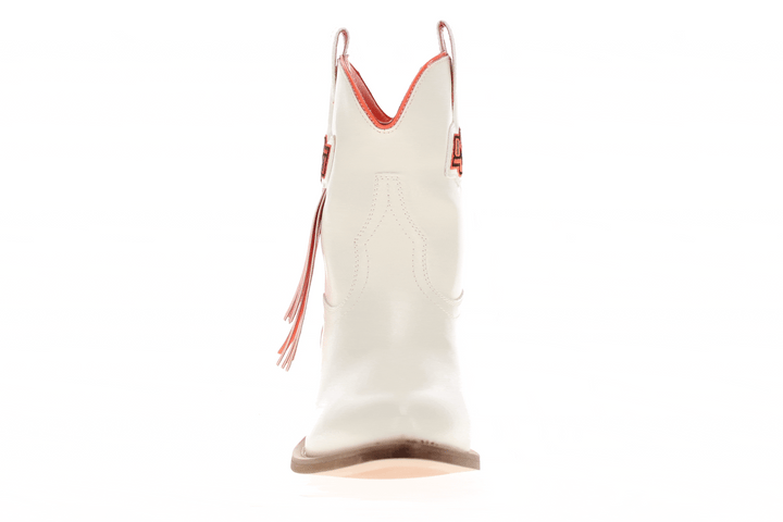 Women's OSU Bone Fringe Bootie Lucy By V By Vaccari