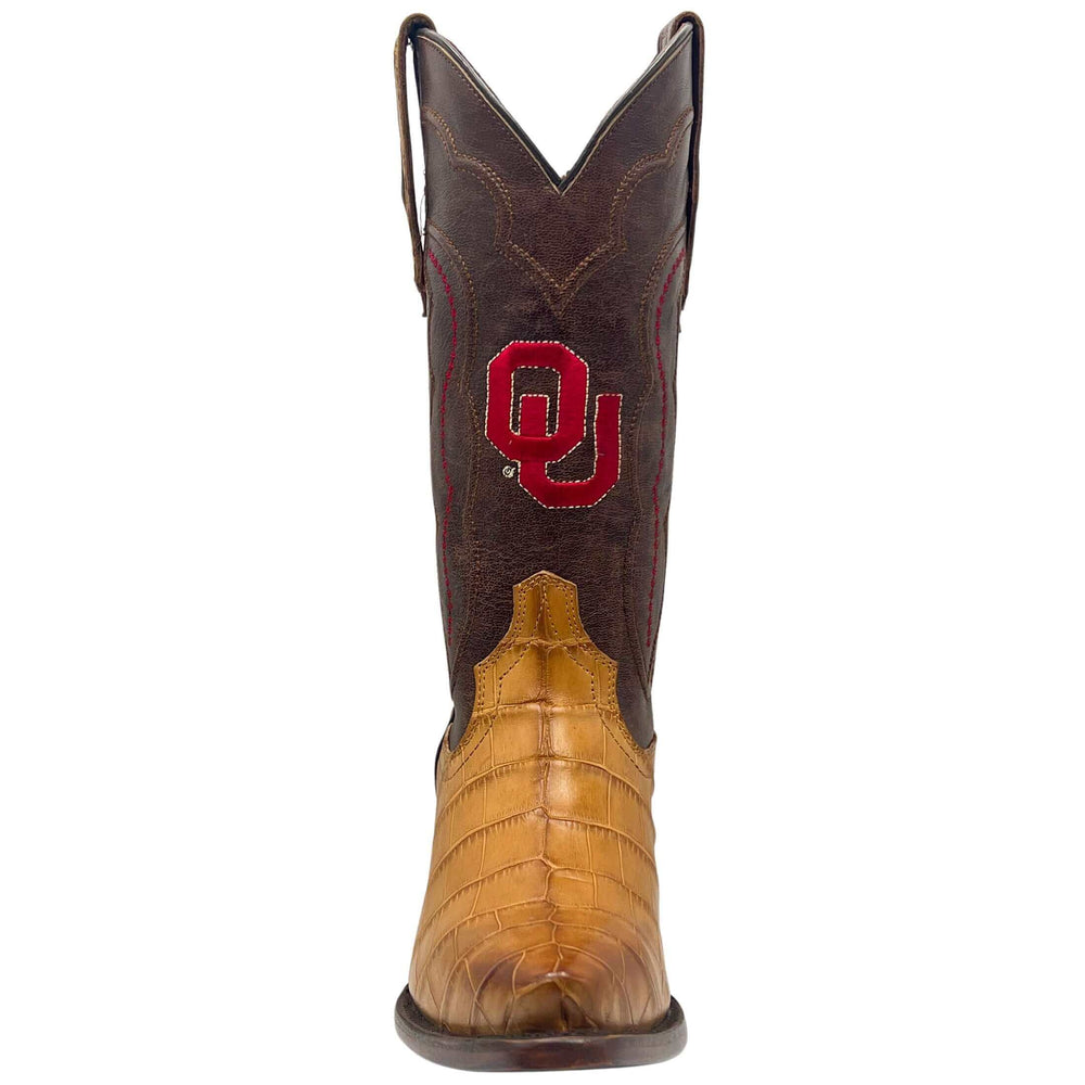 Womens University Of Oklahoma Officially Licensed Cowgirl Boots 