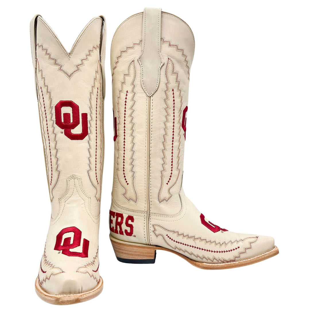 Women's University of Oklahoma Officially Licensed Cowgirl Boots