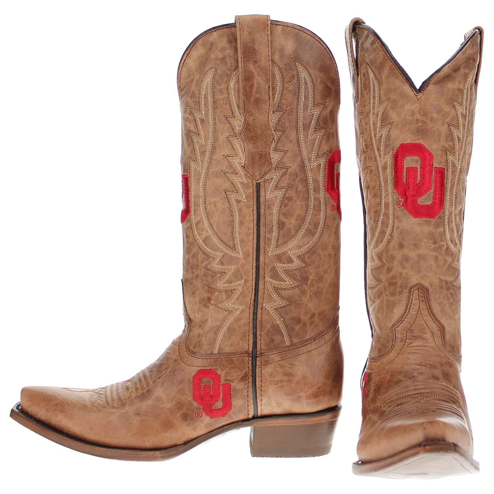Women's University of Oklahoma Officially Licensed Cowgirl Boots
