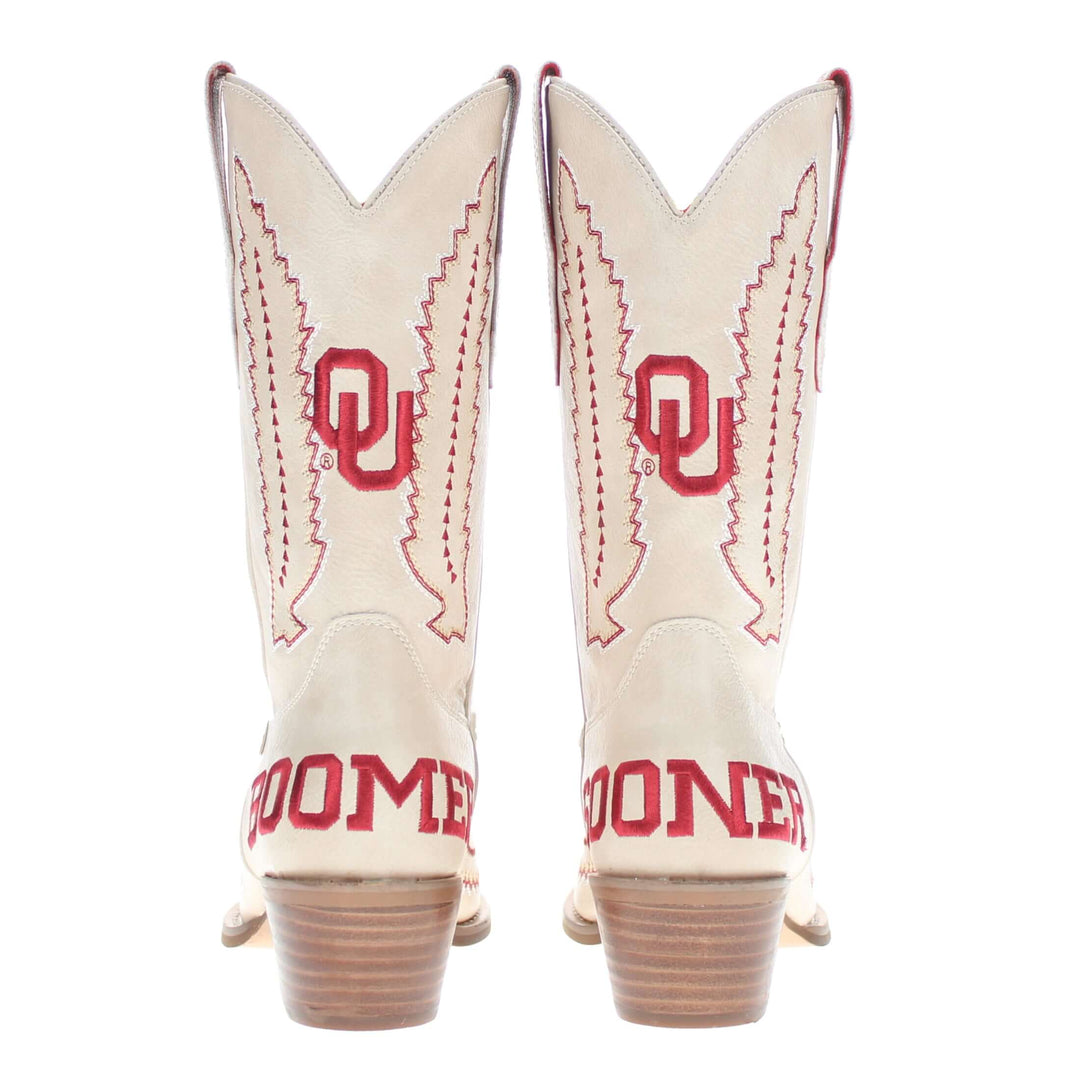 University of Oklahoma Mimi Short Bone Boot By V By Vaccari