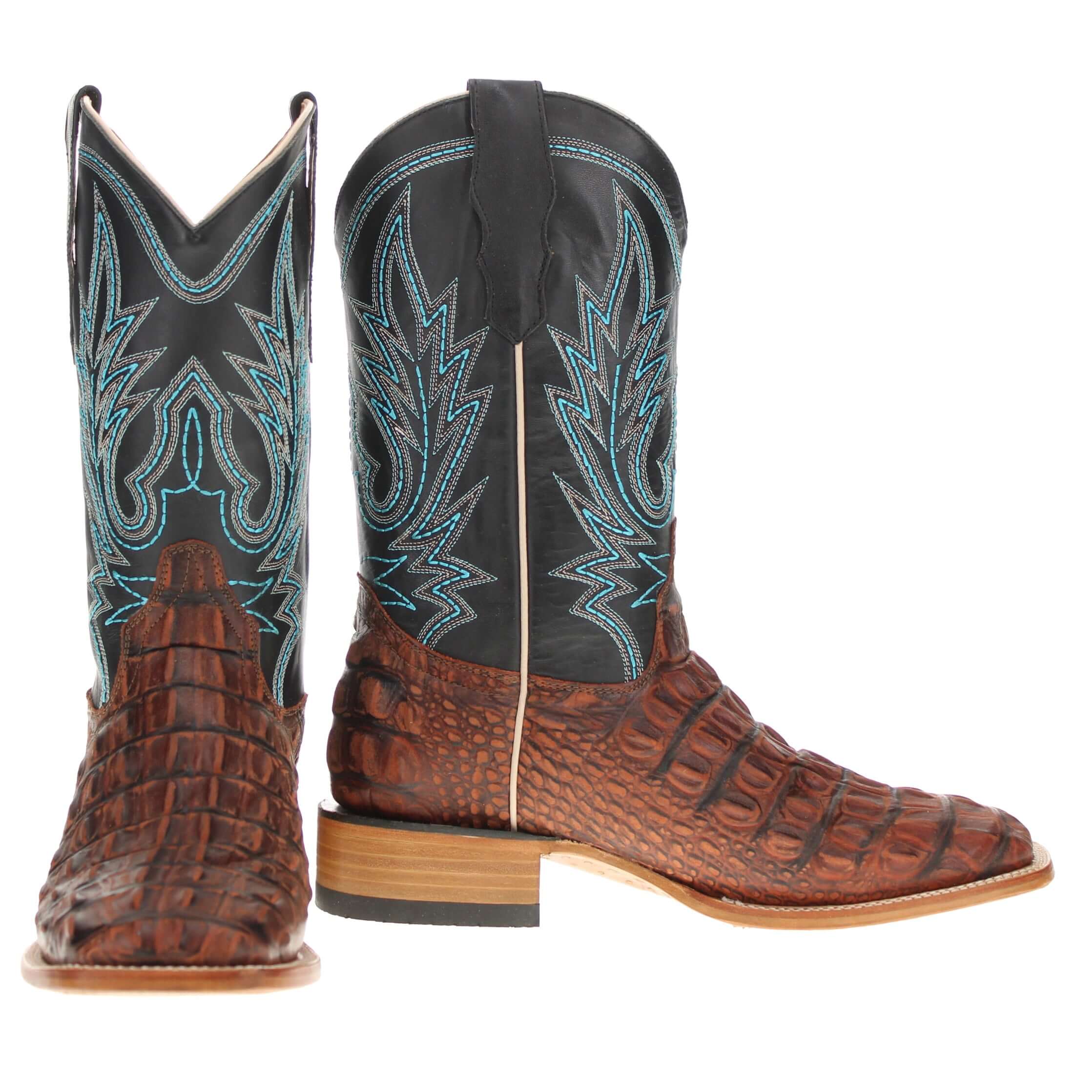 Men's Sherdon Hornback Print Cowboy Boots | Vaccari Boots