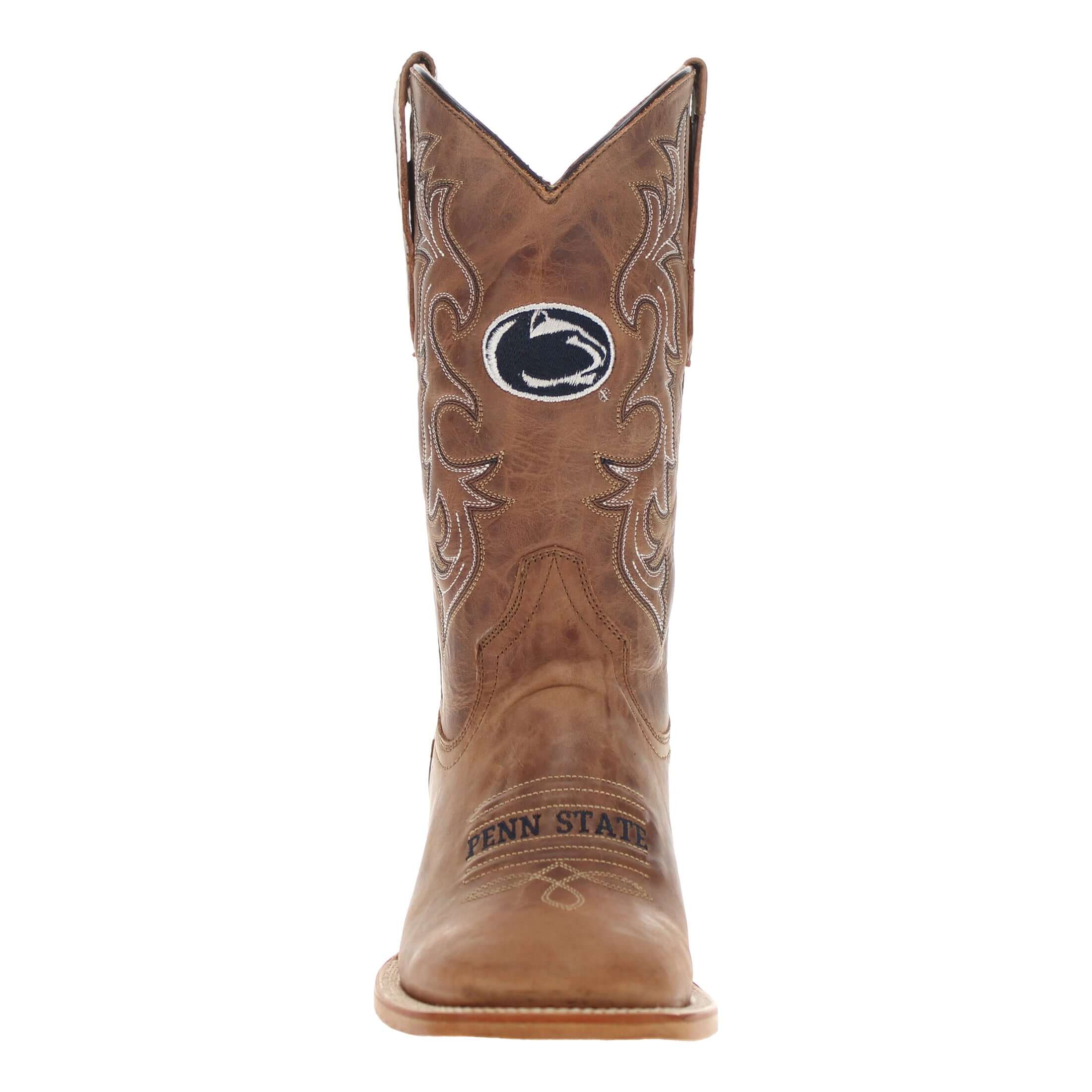 Men's Penn State Brown Cowboy Boots Luke by Vaccari University