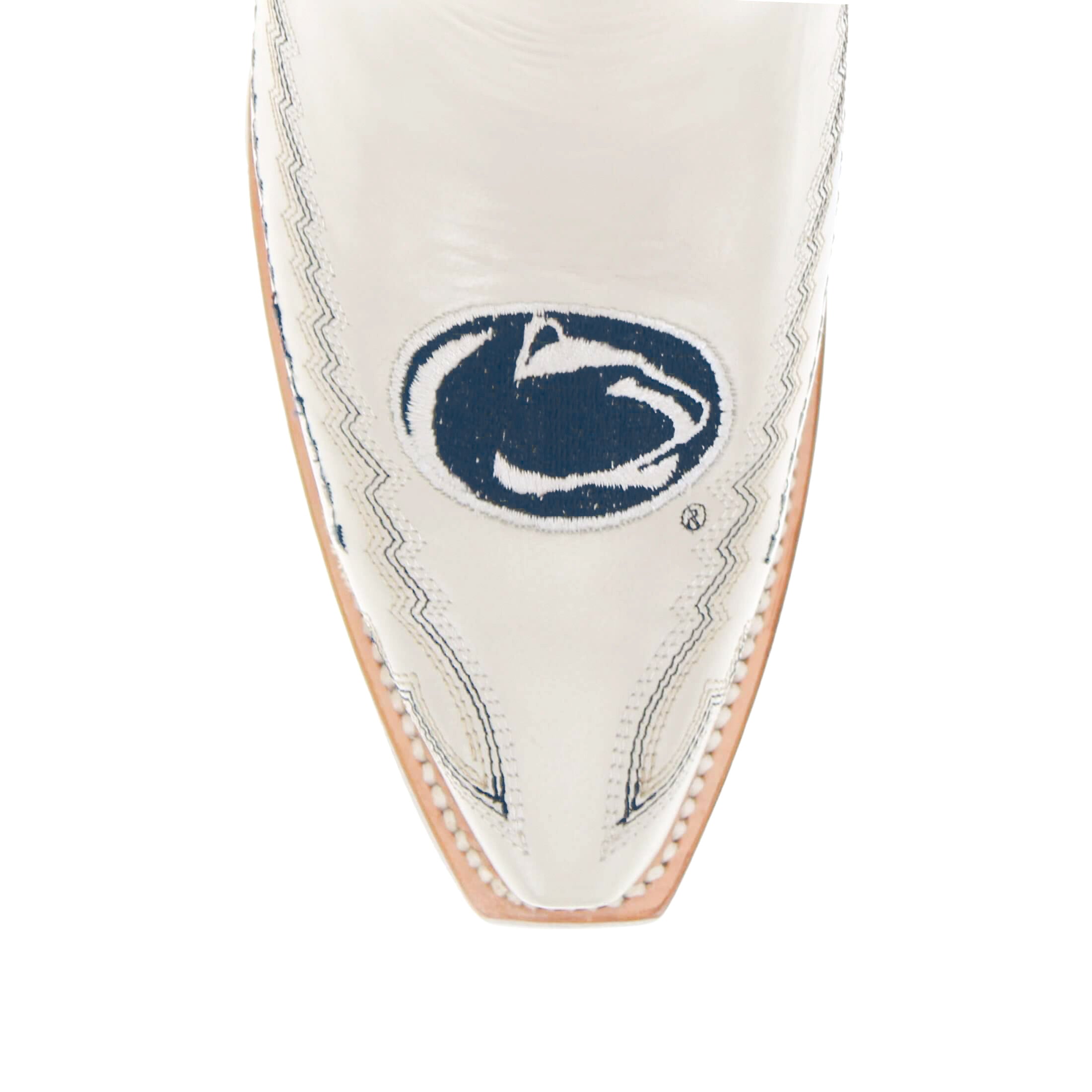 Women's Penn State Bone Cowgirl Boots Naomi by Vaccari