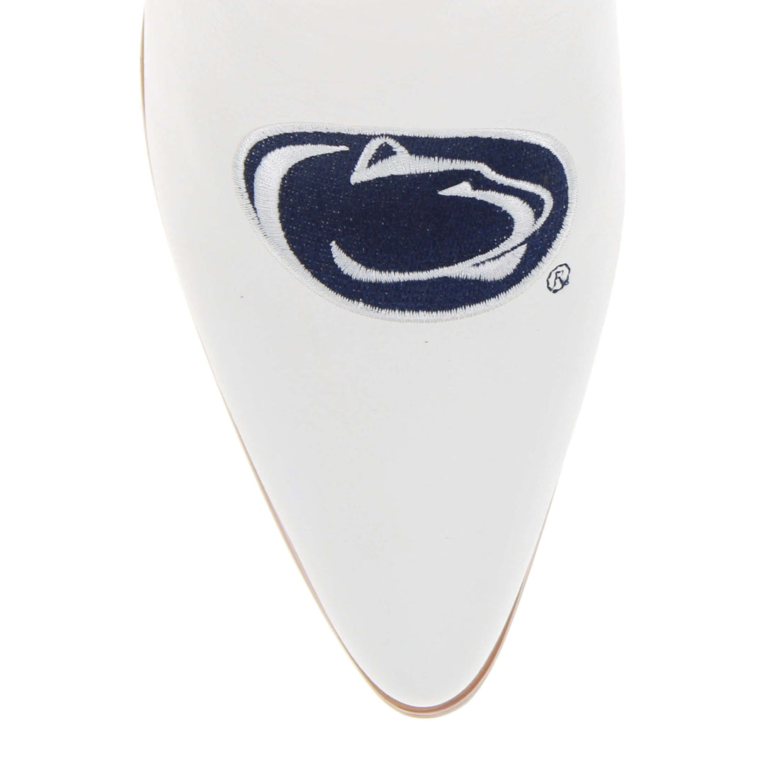 Women's Penn State University Tall White Boot Blair By V By Vaccari