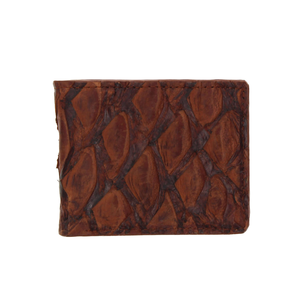 Pecan Fish Bifold Wallet by Vaccari Core