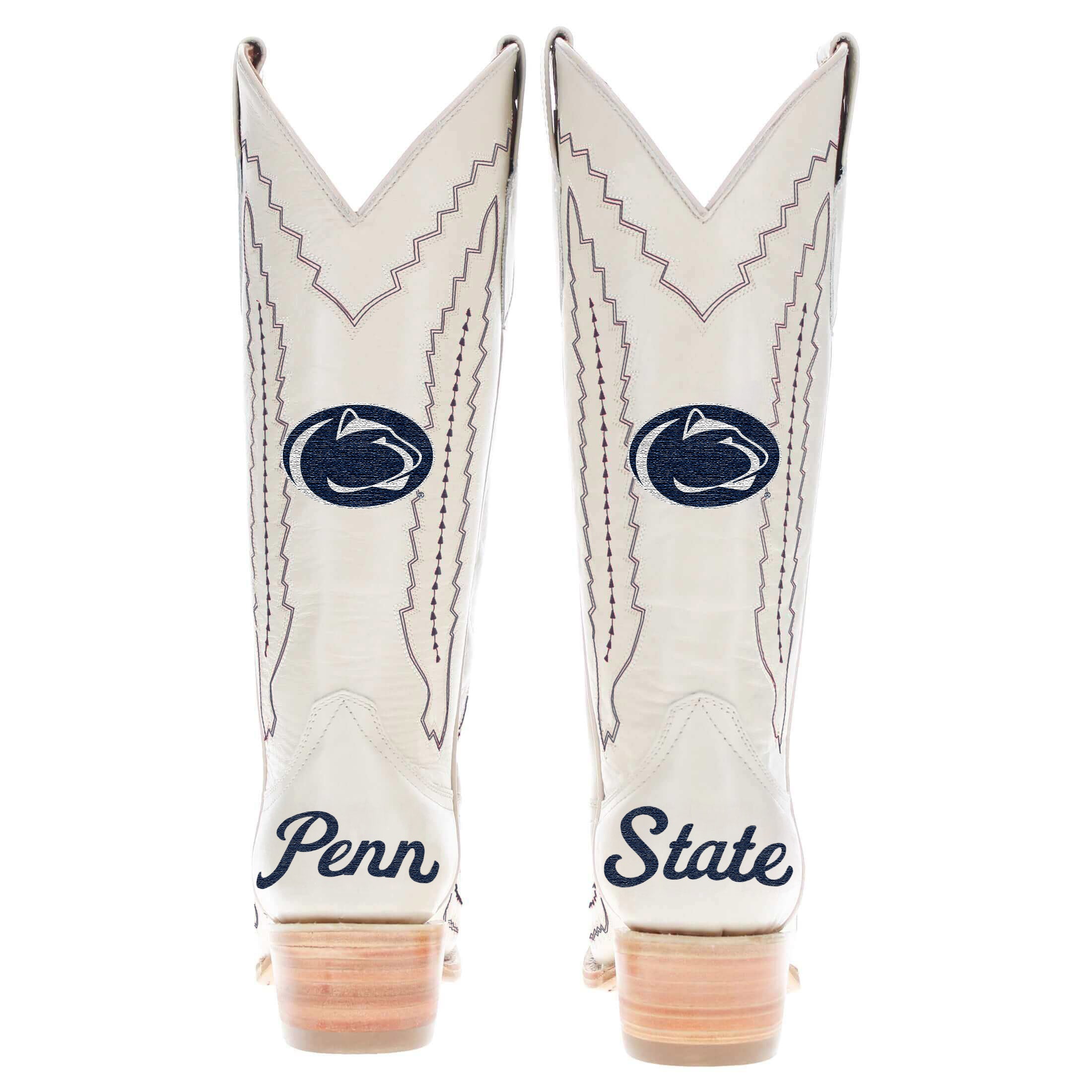 Penn State Women's Cowgirl Boots Naomi by Vaccari University (mock up)