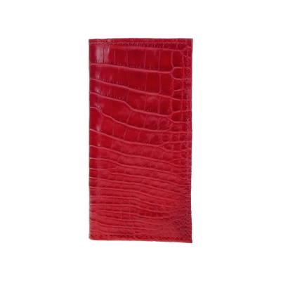 American Alligator Checkbook Wallet