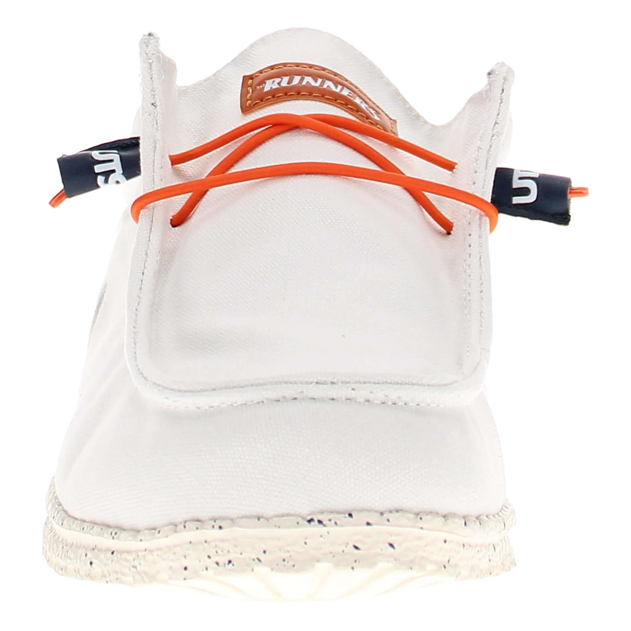 Men's UTSA Roadrunners Off White Canvas Shoes by Vaccari