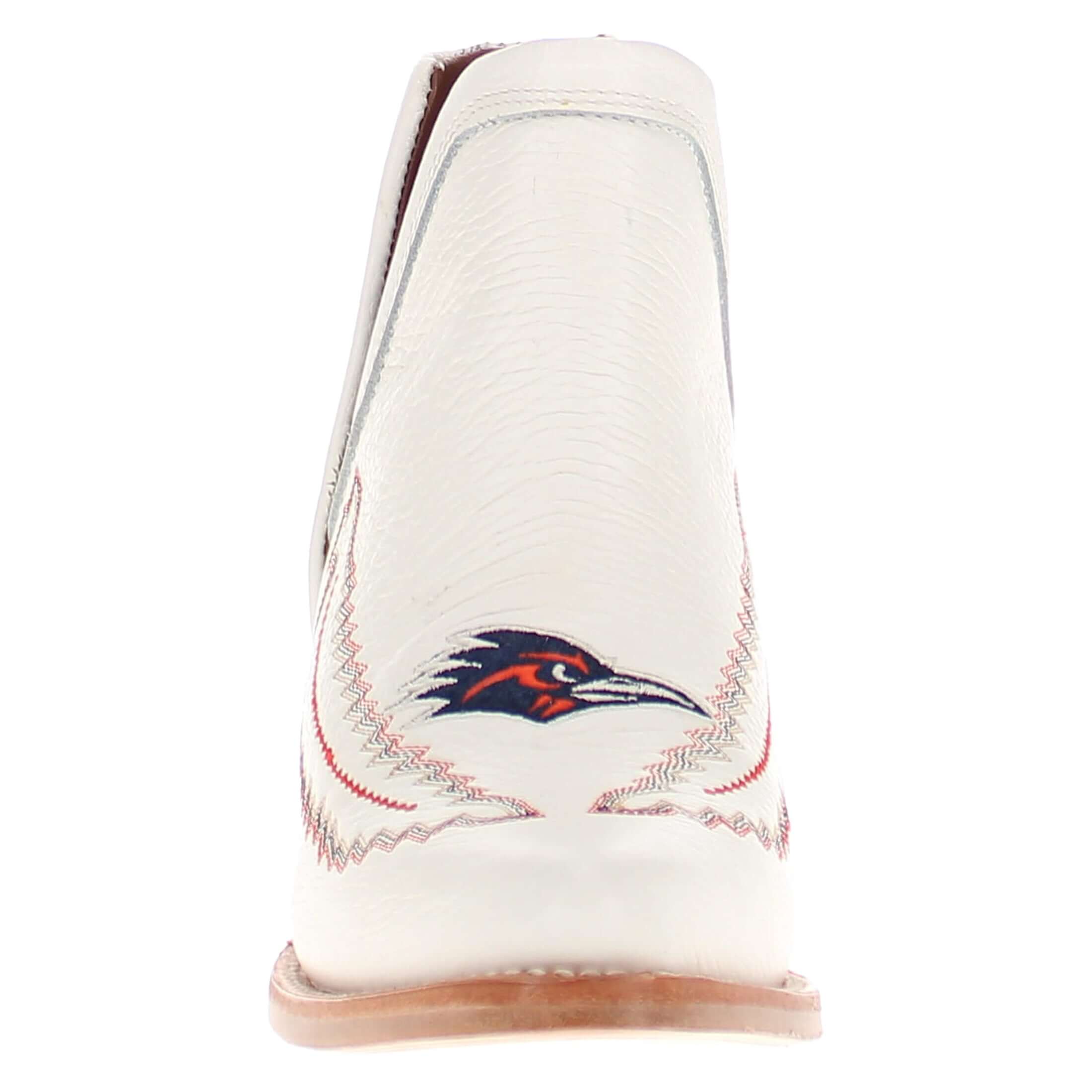 Women's UTSA White Cowgirl Booties | Vaccari Boots