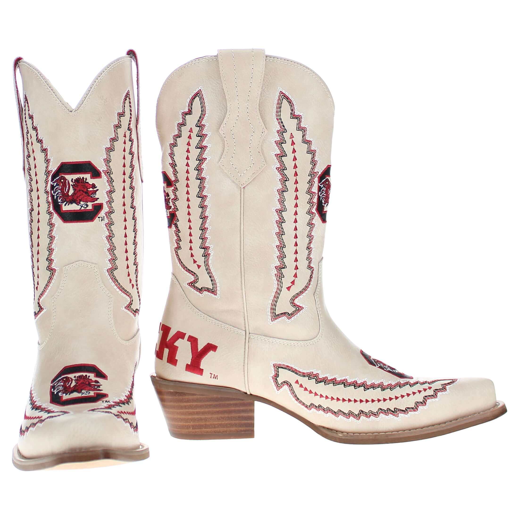 University of South Carolina Mimi Short Bone Boot By V By Vaccari
