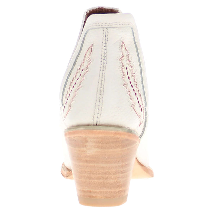 Women's University of South Carolina White Booties by Vaccari