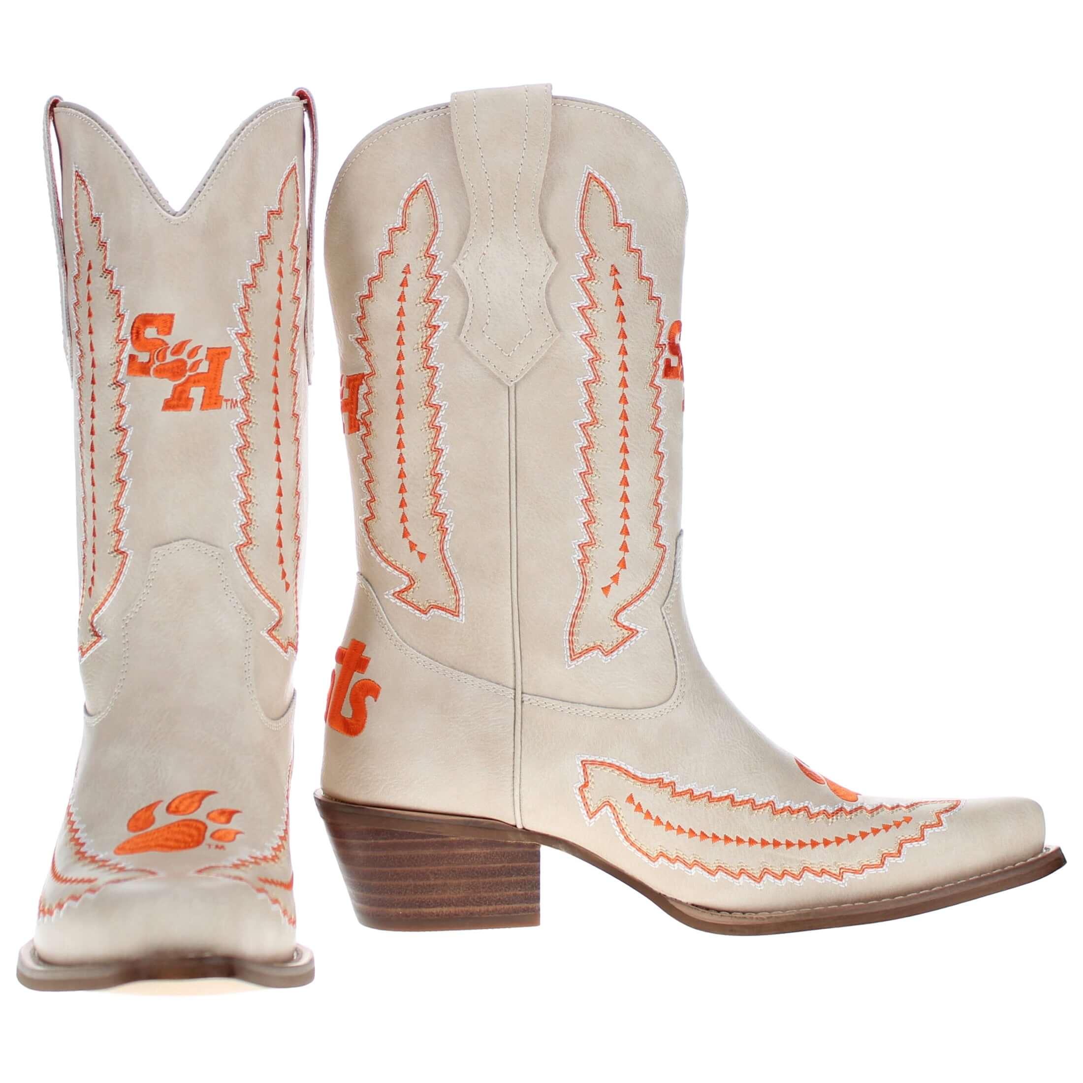 Sam Houston State University Mimi Short Bone Boot By V By Vaccari