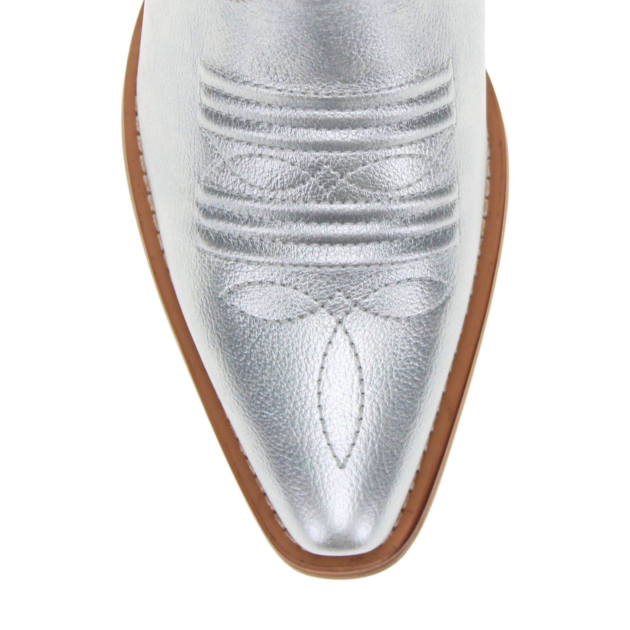 Women's Sliver Cowgirl Boots with Color Tassel Jane by V by Vaccari