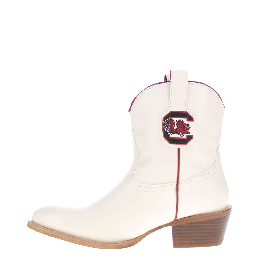 Women's University of South Carolina Bone Fringe Bootie Lucy By V By Vaccari