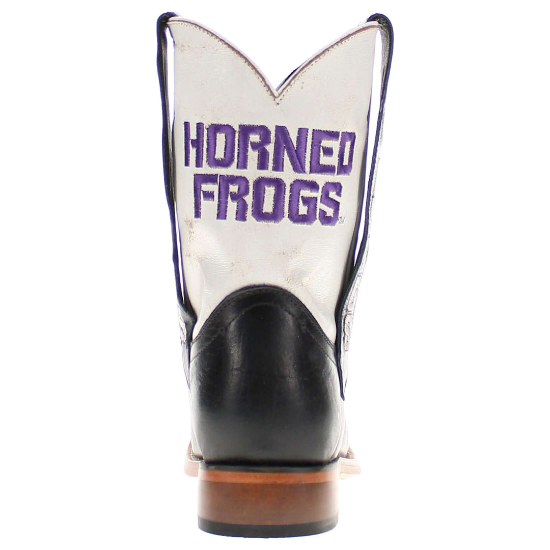 Kid's Dakota Texas Christian University Mascot Cowboy Boots by Vaccari
