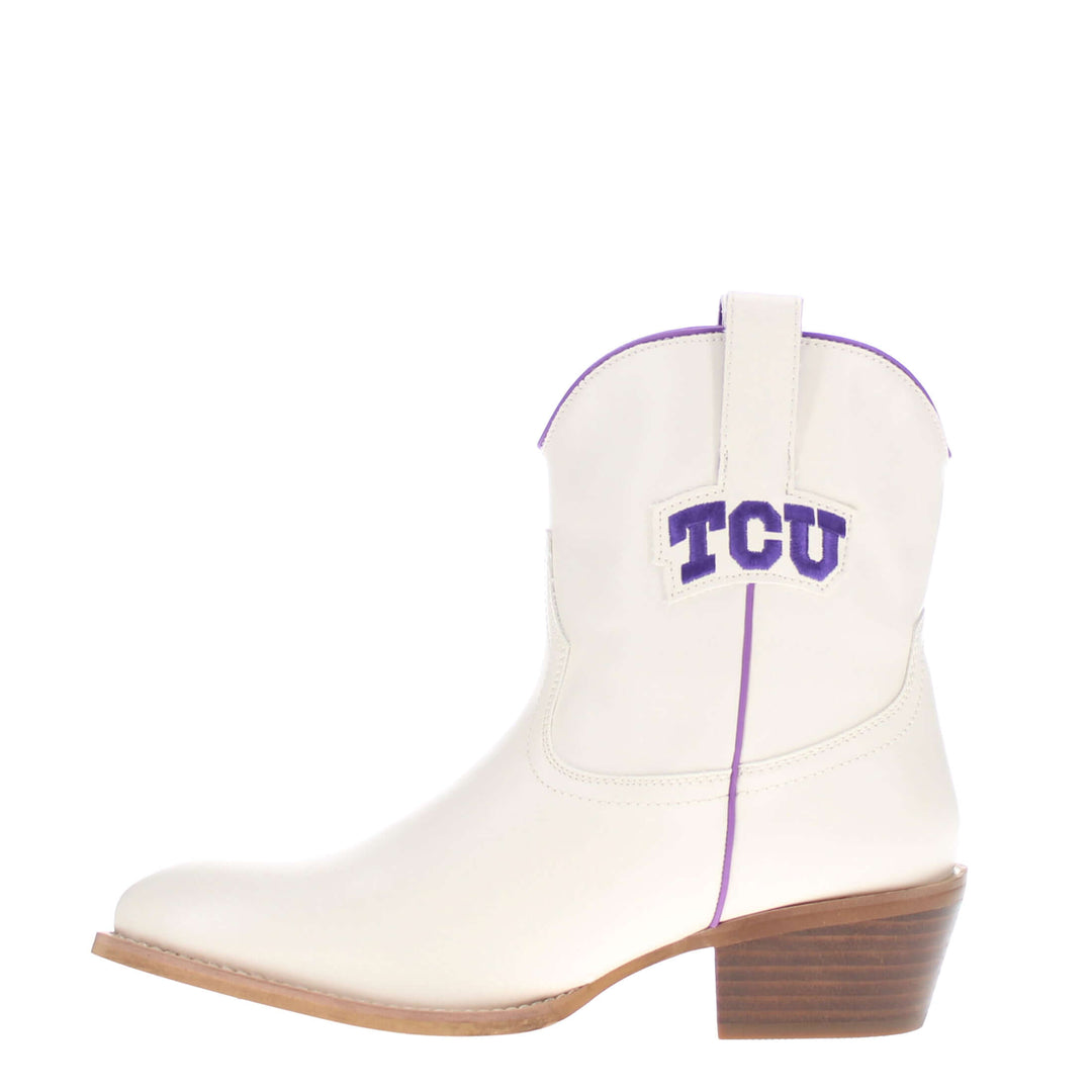 Women's TCU Bone Fringe Bootie Lucy By V By Vaccari